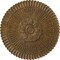 Ekena Millwork Nexus Ceiling Medallion (Fits Canopies up to 2 3/4"), Hand-Painted Rubbed Bronze, 30"OD x 1 1/4"P CM30NERZS - alternate 1